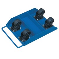 MSC104 industrial load skate with 360-degree rotating castors and 1000kg capacity